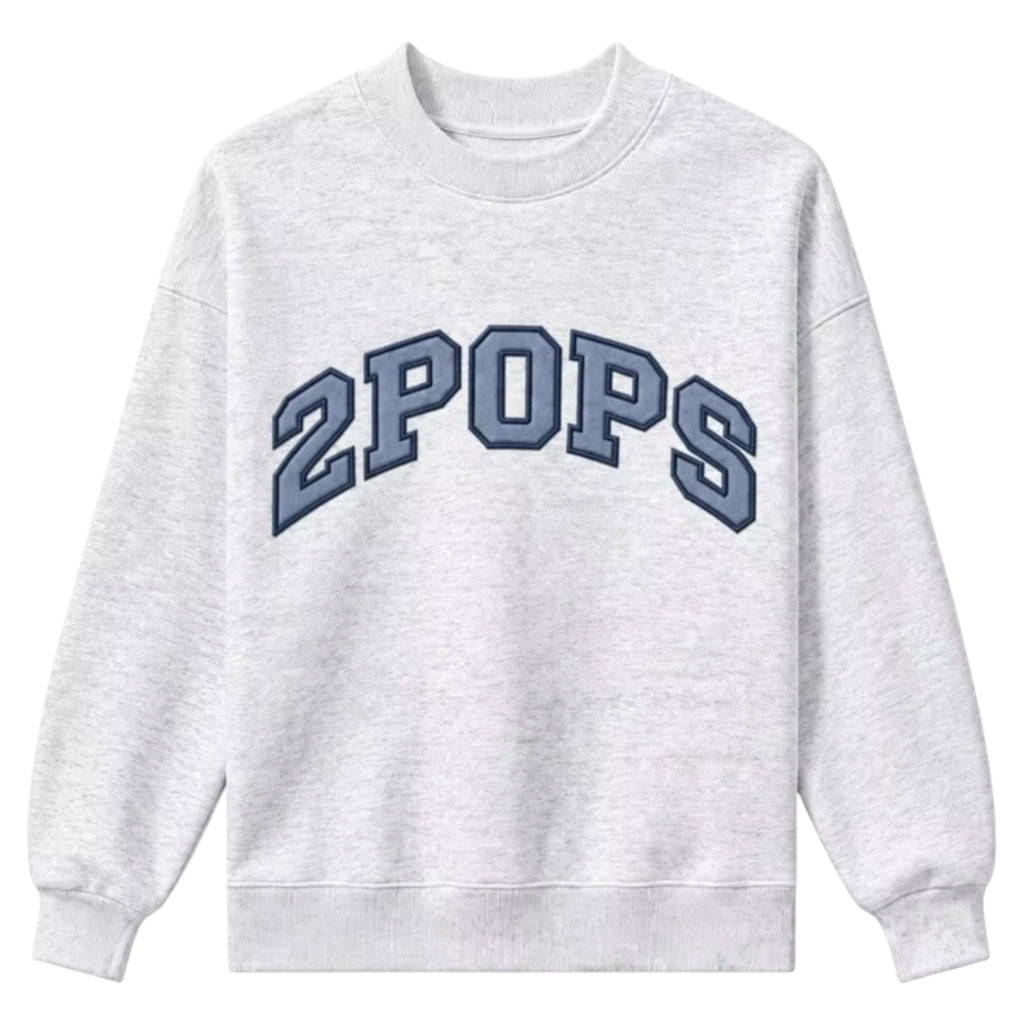 2 Pops Varsity Mockneck