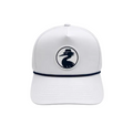 The Equalizer - White with White Patch