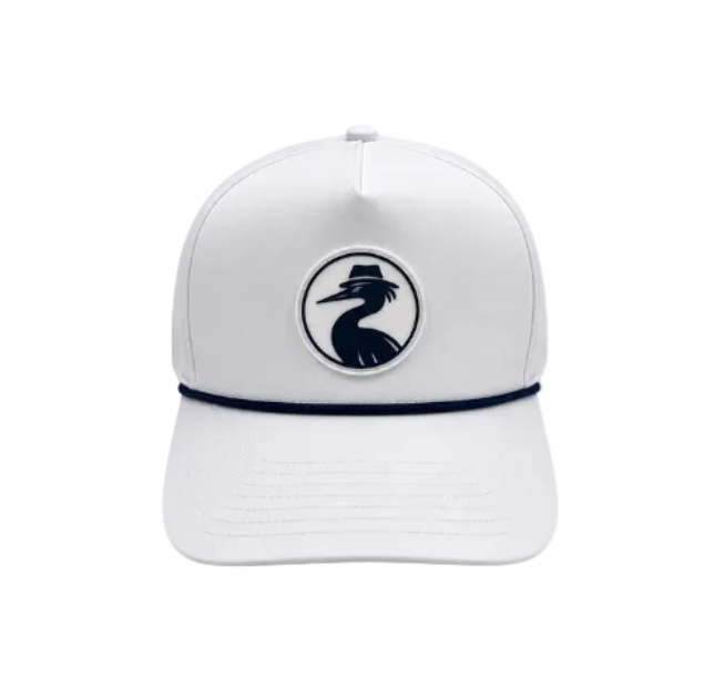 The Equalizer - White with White Patch