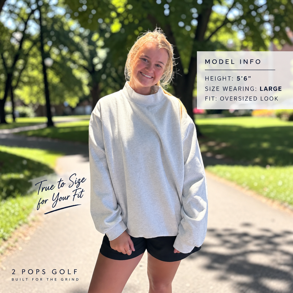 2 Pops Varsity Mockneck